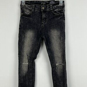 Wild Horse Kids Jeans Size 10 Black Waist 24in Inseam 25in Rise 8.5in Stretch